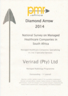 PMR Diamond Arrow Award Radiology 2014